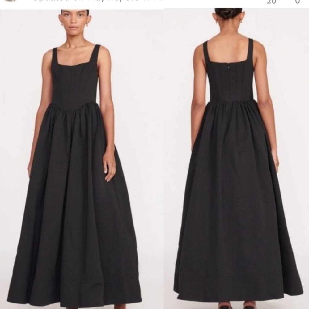 Staid Maxi Landscape Dress